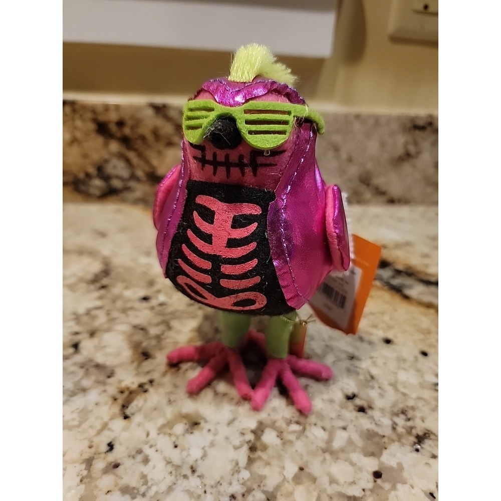 Target Hyde & Eek! 2024 Halloween Featherly Friends Punk Rocker Glitters Bird